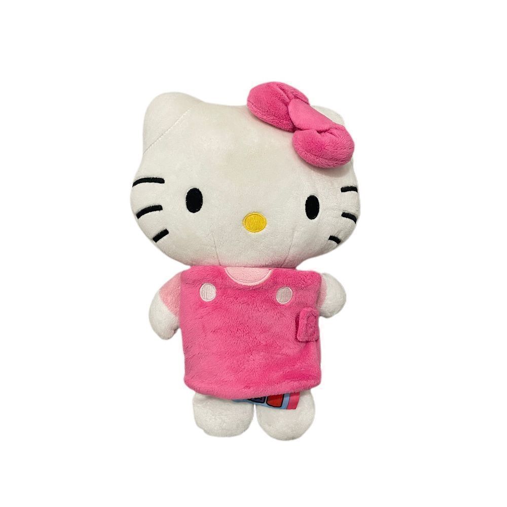 Hello Kitty 12” Zoobies Book Buddies With Story Book Plush Stuffed Animal Toy